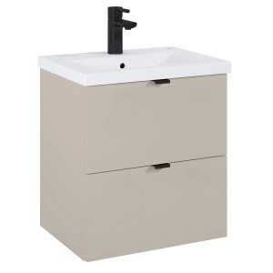 Roca Waschtischunterschrank Cheese 2.0 mit 2 Schubladen 50 cm Kaschmir