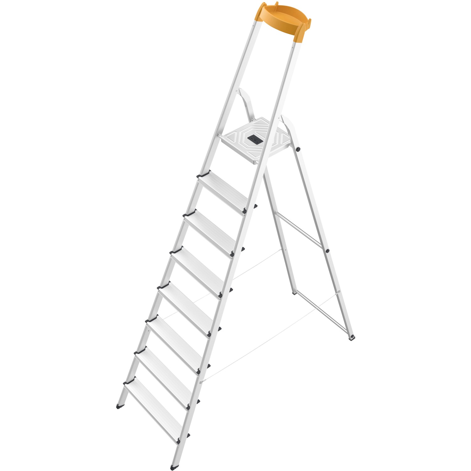 Hailo AluSicherheitsStehleiter L58 Standardline 8stufig kaufen bei OBI