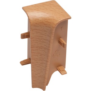 OBI Innenecke Buche, 2er-Set für Sockelleisten, Zubehör für Laminat & Parkett.