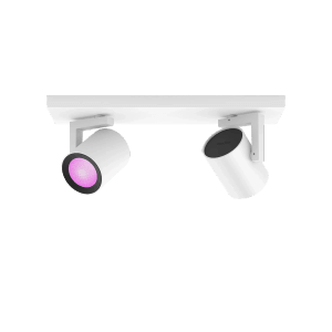 Philips Hue Smart-LED-Deckenleuchte Argenta White & Color Ambiance 2er Spot