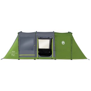 Coleman FastPitch Victoria Falls BlackOut Zelt, 4 Personen, grün-grau. Campingzelt mit Vordach.