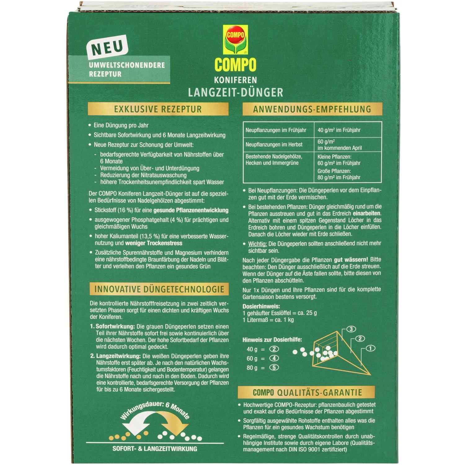 Compo Koniferen Langzeit-Dnger 2 kg kaufen bei OBI
