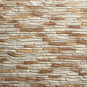 Stegu Verblender California Beige, Steinoptik für Innen & Außen, 15x55 cm.