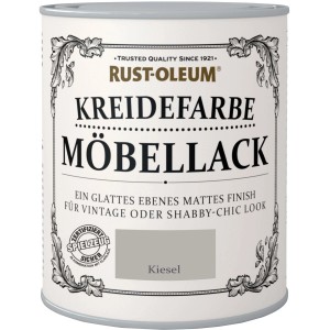 Dose Rust-Oleum Kreidefarbe Möbellack Kiesel Matt, geeignet für Vintage- und Shabby-Chic-Look.