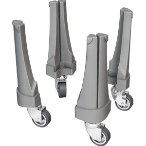 Eurobox-System Einsteckrollen-Set Home 4 Stück