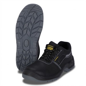 Eliworx S3 Sicherheitsschuhe Terra Low schwarz, Herren, mit Stahlkappe und rutschfester Sohle.