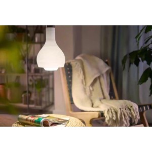 Philips LED E27 Glühbirne, 4W, 840lm, 2er-Set. Ultraeffizientes Leuchtmittel in Glühlampenform.