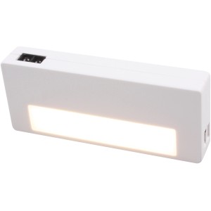 Weiße Müller-Licht LED Unterbauleuchte Twalux mit Bewegungsmelder.