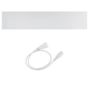 E2 Elektro Anti-Schimmel-Heizung Erweiterungsmodul Infrae² Sicco 60W, weiße Heizplatte mit Anschlusskabel.