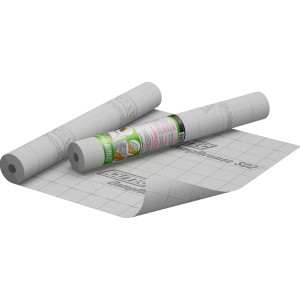 Icutec Dampfbremsfolie, 2 Rollen, 25 m², für Dämmstoffzubehör, feuchtigkeitsregulierend.