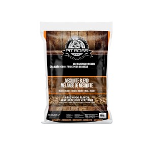 Pit Boss Mesquite BBQ Pellets, 9kg Hartholz-Pellets für extra würzigen Grillgeschmack.