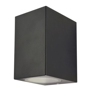 E2 Elektro Wandleuchte Aster Down GU10 Anthrazit 7,8 cm x 10 cm x 6,8 cm