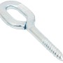 Feuerverzinkte Eleo Langlochschraube 0,8x5 cm für Steinpfosten im Zaunbau.