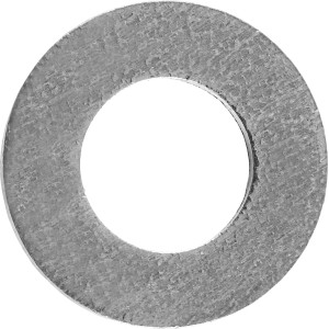 Verzinkte LUX Unterlegscheibe, Ø 3,2 mm, zur Vergrößerung der Auflagefläche.