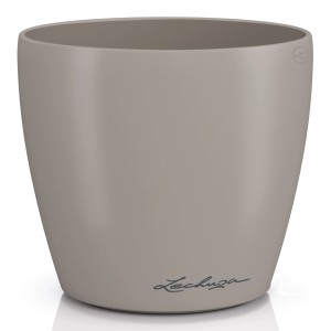 Lechuza Classico Color Pflanzgefäß, 13 cm, sandbraun, für Zimmerpflanzen.