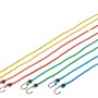 Gummi-Expander Set, 8-teilig, verschiedene Längen und Farben mit Metallhaken für Reise & Transport.