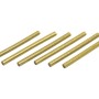 10 goldene LUX Heißklebepatronen, Ø 11 mm, für Heißklebepistolen zum Basteln und Kleben.
