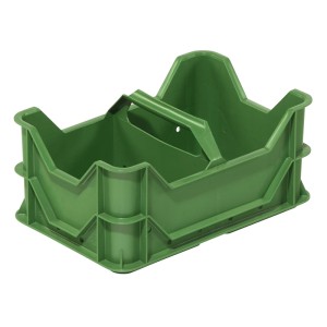 Grüne Erntebox Erdbeerkörbchen, 30x20x13cm, 4l, mit Tragegriff, für Garten Ordnungssysteme.