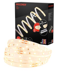 Briloner Pimp your Stripe LED-Band Starter-Set Warmweiß Fernbedienung 2m