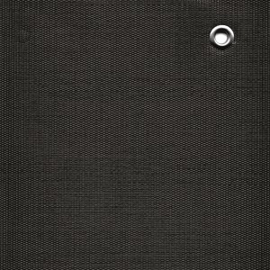 Anthrazitfarbenes Tenax Sichtschutznetz Texstyle Prive mit rostfreier Öse.