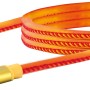 Schwaiger USB-Kabel: USB 2.0 Micro B auf USB 2.0 Typ A, Chamäleon-Effekt, 1,5 m.