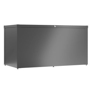 Guardi Gartenbox, 82,2x159x76,5 cm, Anthrazit. Universalbox zur Aufbewahrung im Garten.