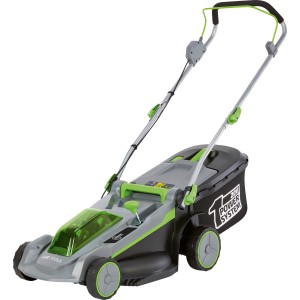 LUX-TOOLS Akku-Rasenmäher A-RM-2x20/43 Set mit 2 Akkus, 43 cm Schnittbreite. Ideal für Rasenpflege.