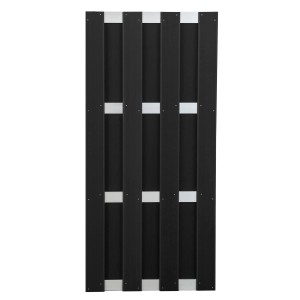 GroJa Fertigzaun Hochkant Anthrazit 84,3 cm x 180 cm