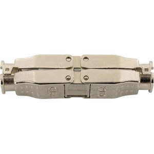 Schwaiger CAT 6A Keystone Verbinder aus Zinkdruckguss für Netzwerktechnik.