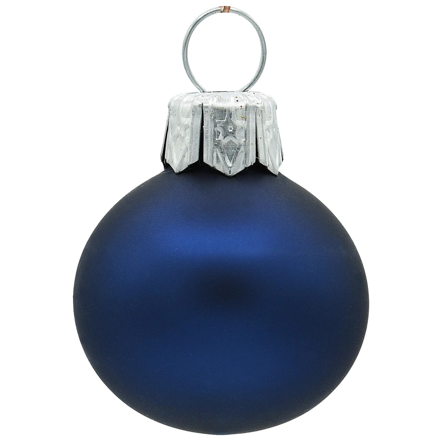 Vitbis Weihnachtskugel-Set Glas Ø 8 cm Dunkelblau Mix Cognac Glänzend 6 Stück kaufen bei OBI
