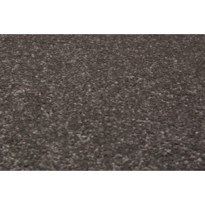 Dunkelgrauer Teppichboden Bari als Meterware, 400 cm breit.
