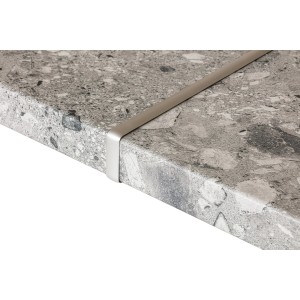 Kaindl Fugenleiste Alu für Arbeitsplatten, 600x38 mm, zur Verbindung von Arbeitsplatten mit G-Profil.