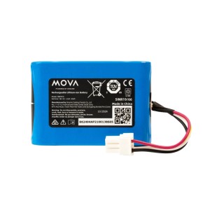 Mova Ersatzbatterie 2,5 Ah für Mähroboter, blau. Zubehör für Rasenmäher.