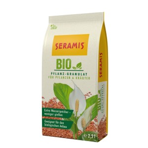 Seramis Bio-Pflanz-Granulat 2,5 l Sack für Pflanzen und Kräuter.