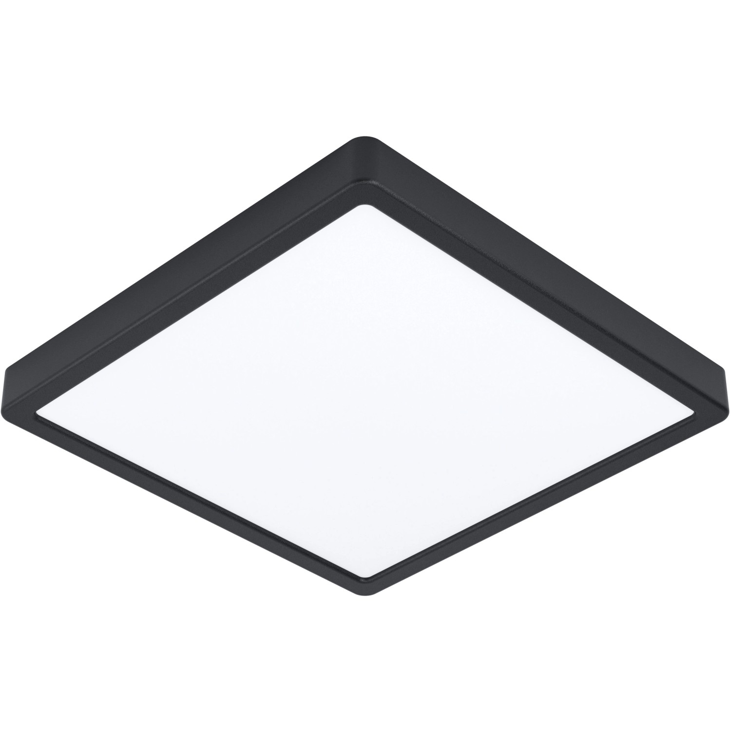 Eglo LED-Deckenleuchte Argolis 2 eckig Schwarz Weiß kaufen bei OBI