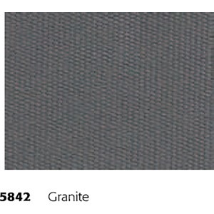 Graues Markisentuch der Halbkassettenmarkise SUN LED im Detail.