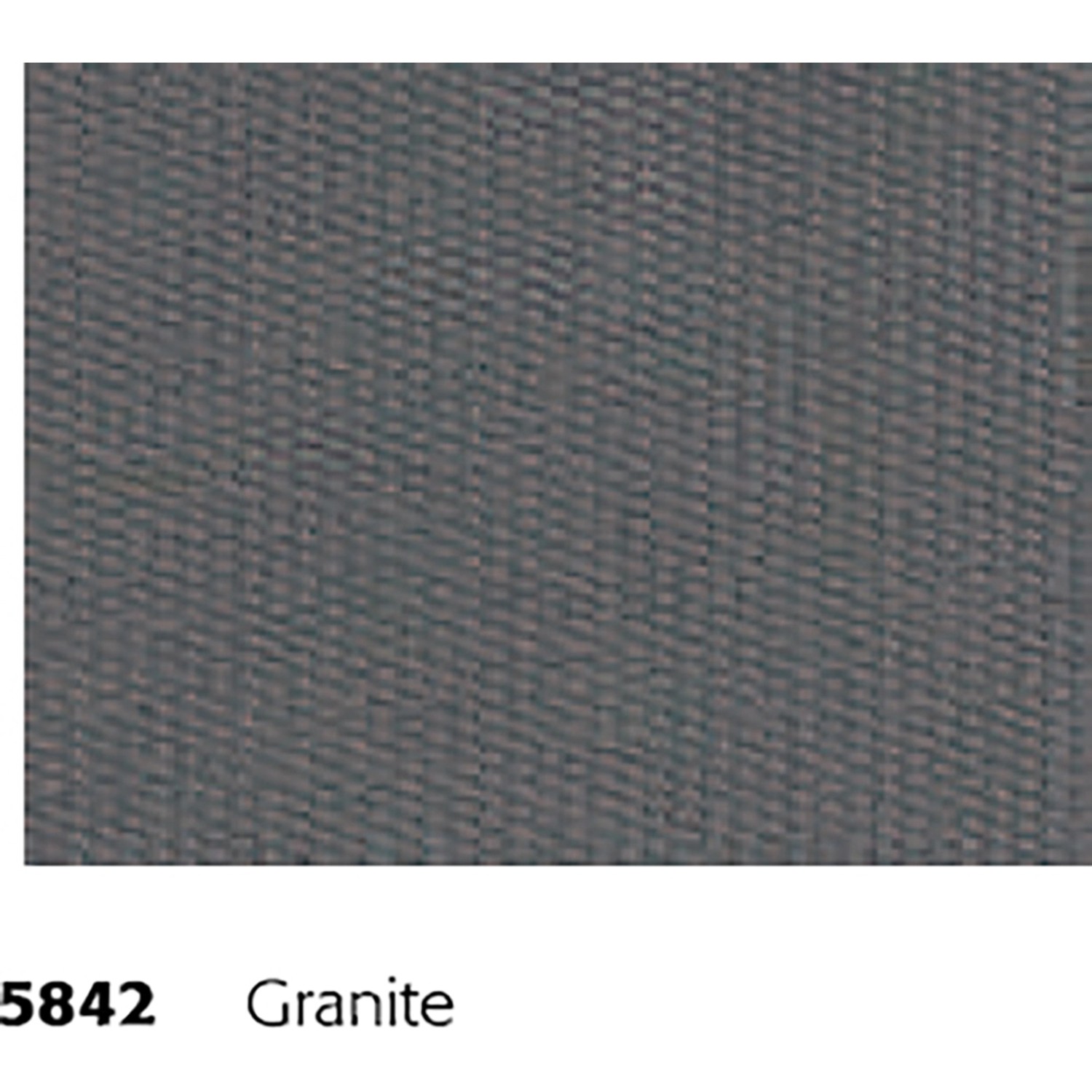 Graues Markisentuch der Halbkassettenmarkise SUN LED im Detail.