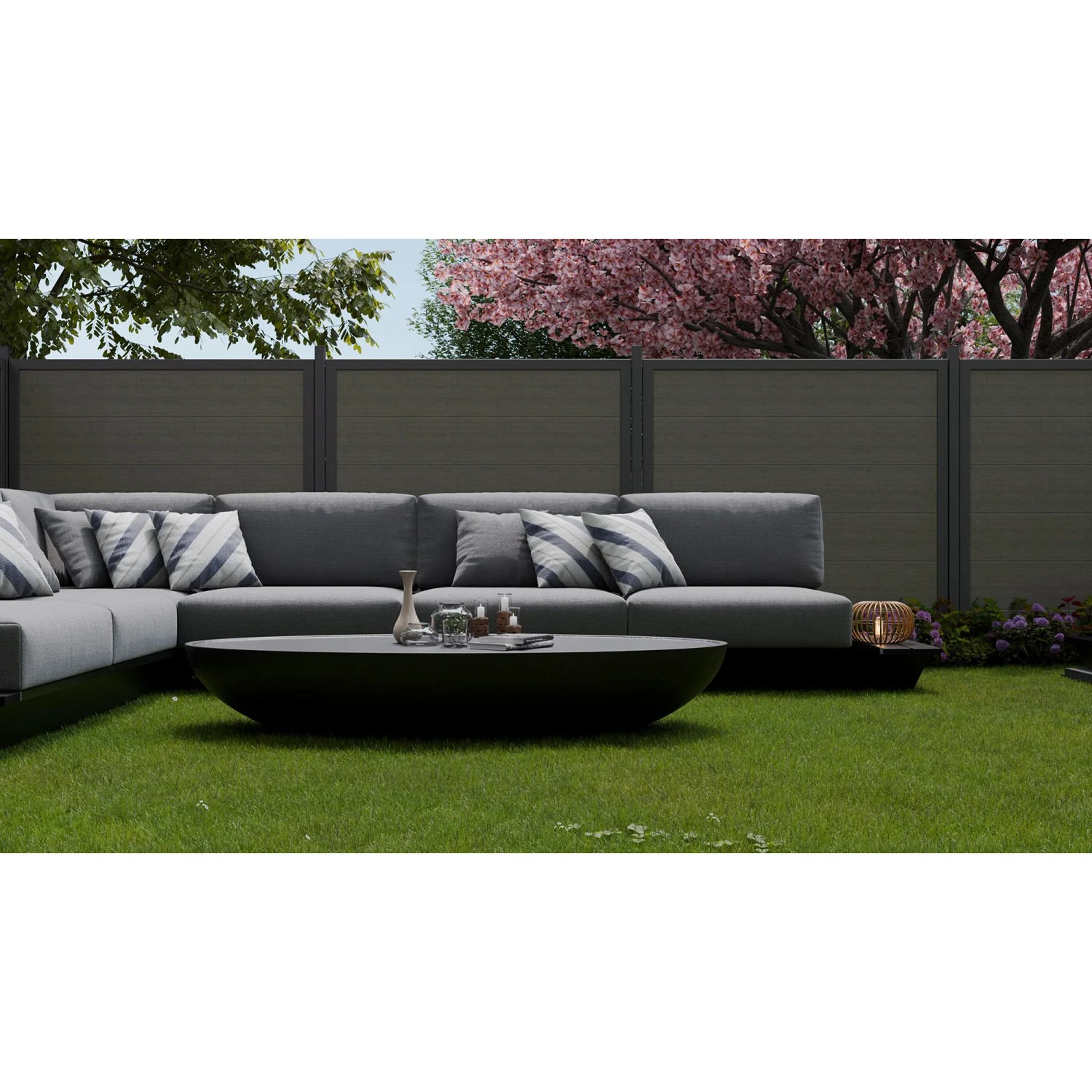 Groja GroJa Hauptelement BasicLine Nova Sondermaß max. 180 cm x 180 cm Grey ...