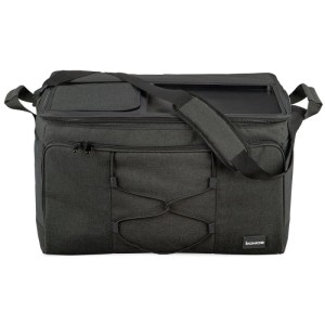 Bomoe IceBreezer KT53 Kühltasche in Anthrazit mit Tragegurt und Fächern.