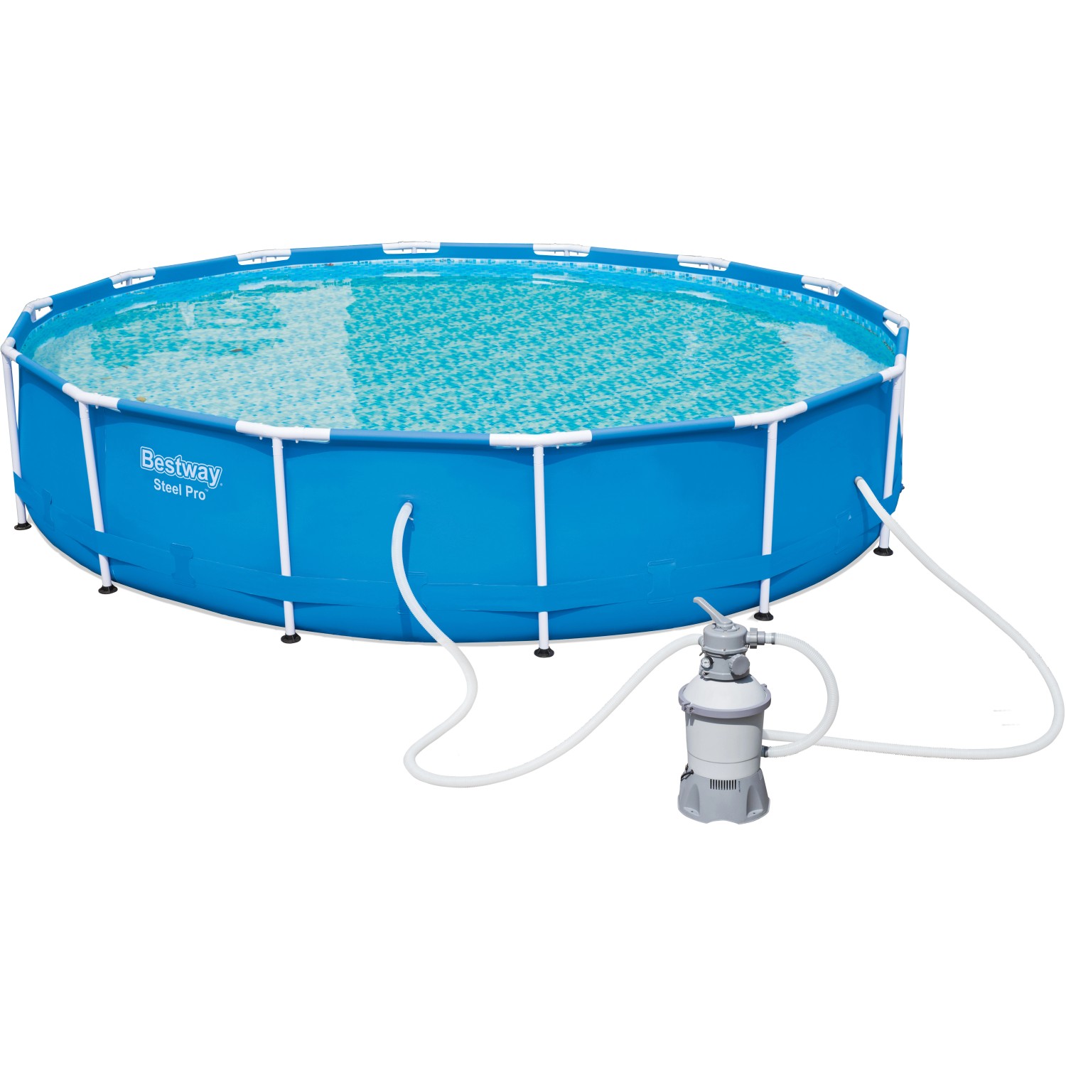 Bestway StahlrahmenPool Set Ø 427 cm x 84 cm kaufen bei OBI