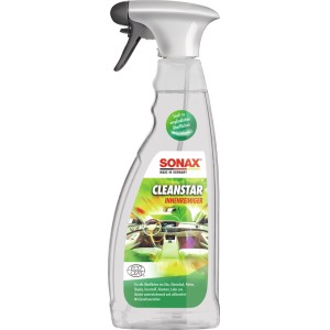 Sonax CleanStar Ecocert Autopflege für Innenräume, 750ml Flasche.