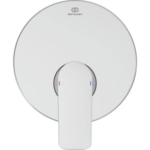 Ideal Standard Connect Air Brausearmatur Unterputz, Chrom, mit Temperaturmarkierung.