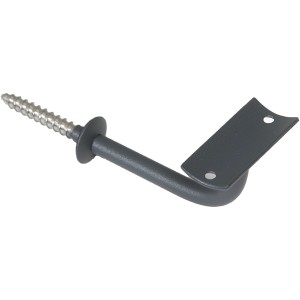 Anthrazit Handlaufschraube für 40 mm Handläufe, Zubehör für Treppen und Geländer.