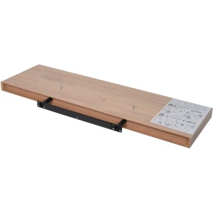 Duraline Wandboard XL4 in Eiche hell, 80 cm breit, mit unsichtbarer Wandbefestigung.