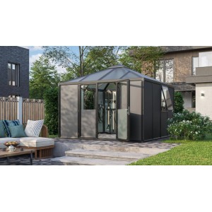 Vitavia Gerätehaus - Besondere Modelle Universum Gerätehaus Schwarz/ Anthrazit