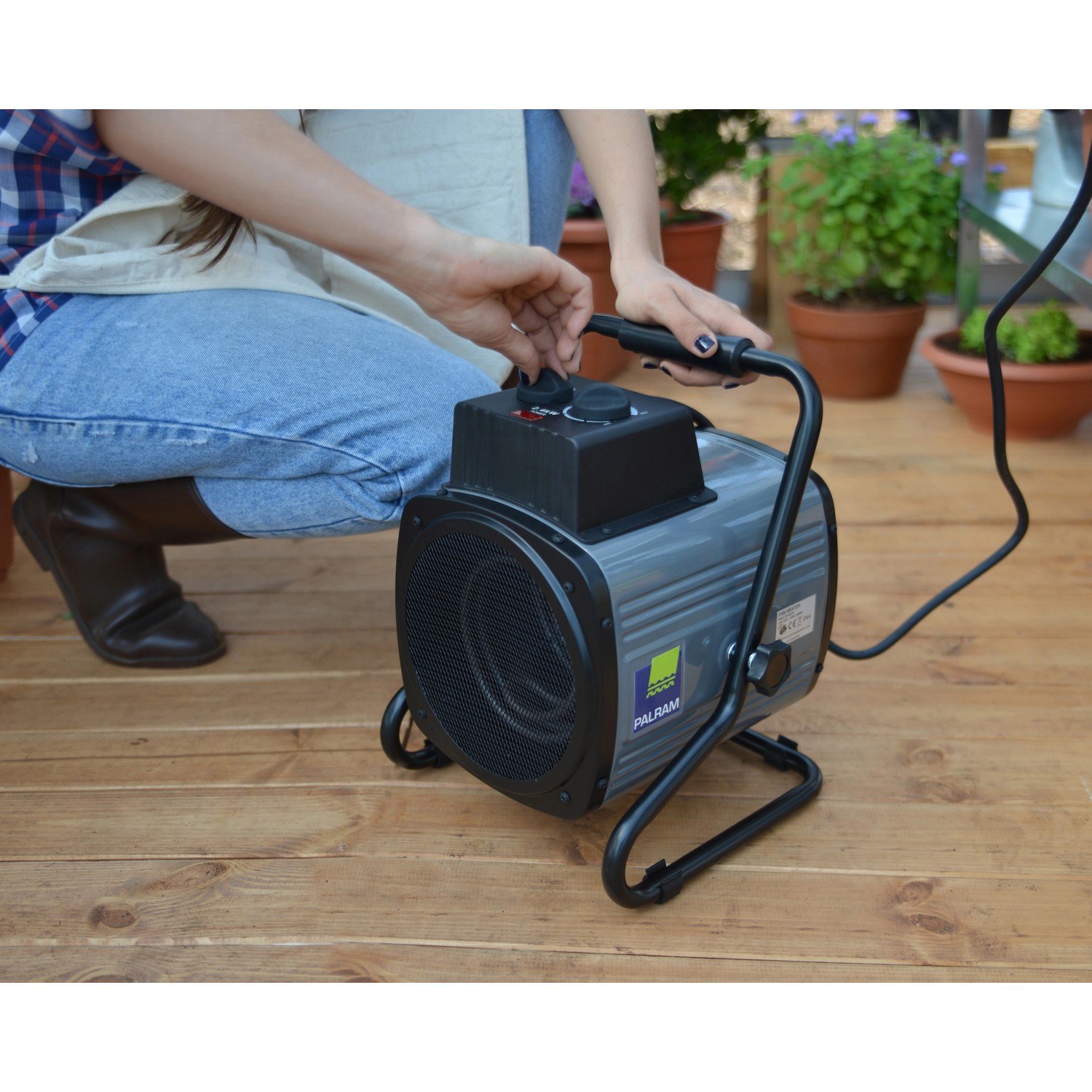 Palram Canopia Heizlüfter Ventilator 2.400 W für Gewächshaus kaufen
