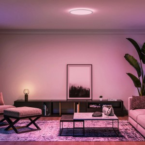 Philips Hue LED-Panel Tento White & Color Ambiance XL Weiß Ø 54,2 cm