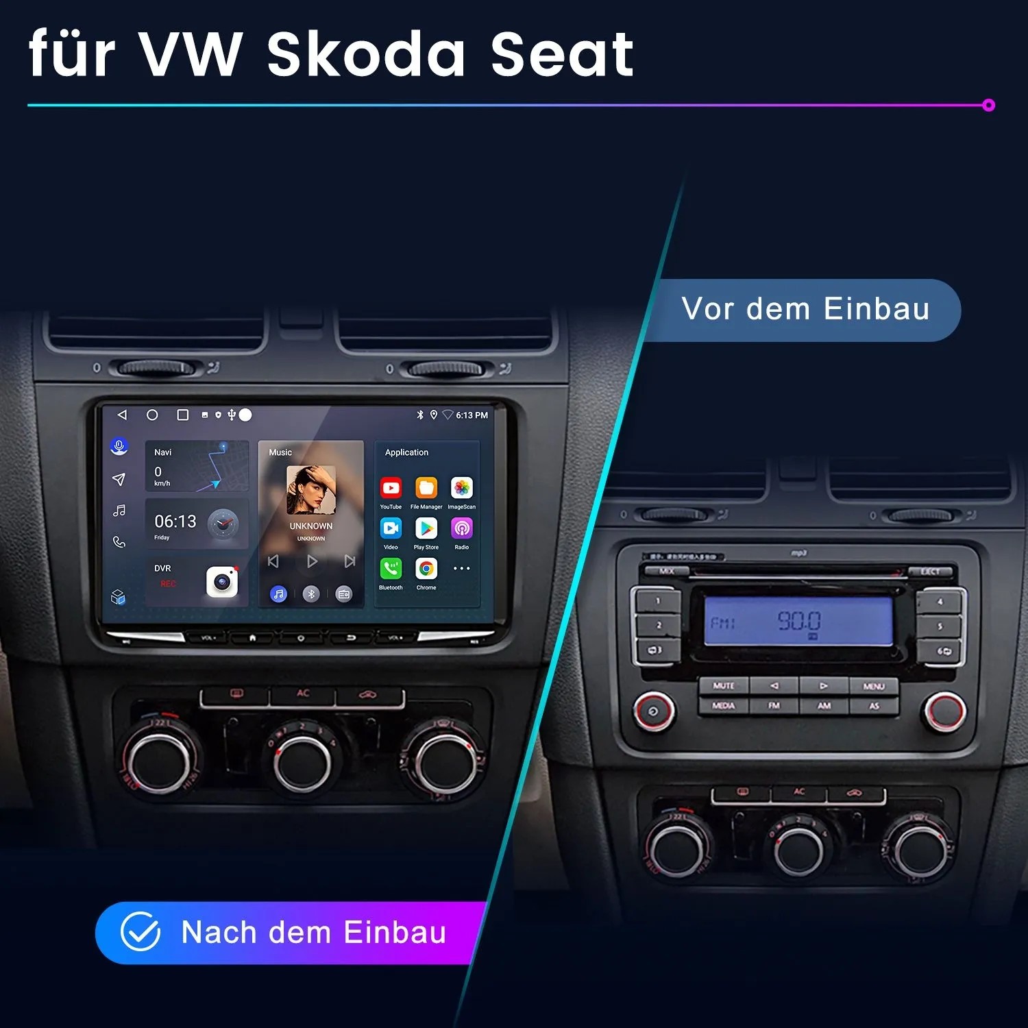 Junsun Autoradio Für Vw Skoda Seat_2