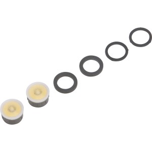 Innenteil für Strahlregler Perlator ECO 8 M22/M24, verchromt, 2 Stück mit Dichtungen.