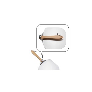 Buschbeck Pizza-Set, 4-teilig, Edelstahl: Pizzaheber und Detailansicht des Griffs.